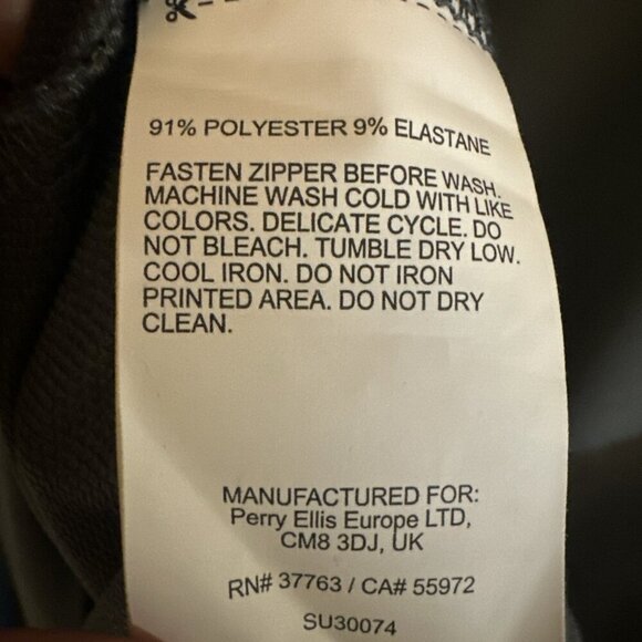 Calloway Golf Men's XL Jacket Full Zip Gray Black Zipped Pockets - Picture 9 of 11